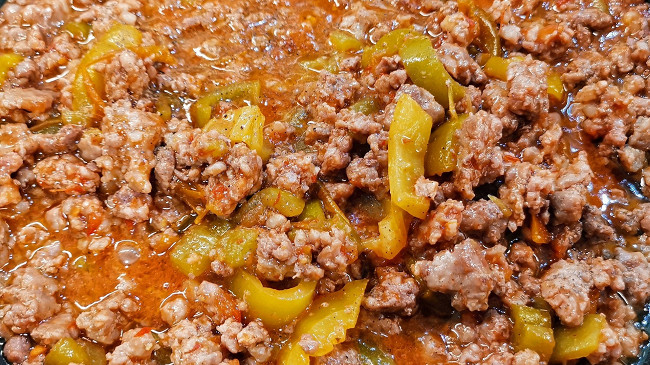 Фото шага рецепта Кето-вог с овощами и мясом 173357 шаг 6