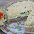 Фотография рецепта Тарт с кабачками и творогом автор Екатерина Луценко