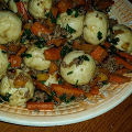 Фотография рецепта Полтавские галушки с мясом автор Анастасія Коношенко