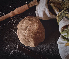 Фотография рецепта Лепешки из муки грубого помола (Индийская чапати)