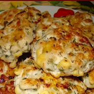 Куриные котлеты с сыром и петрушкой
