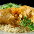 Фотография рецепта Курица с абрикосами и имбирем автор elpukhova
