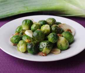Фотография рецепта Запеченная брюссельская капуста