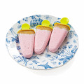 Фотография рецепта Клубничное мороженое-чизкейк на палочке (popsicle) автор Еда
