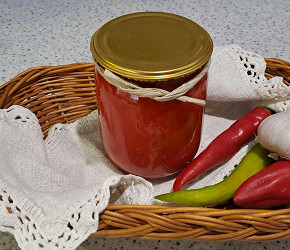 Фотография рецепта Сладкий острый соус к мясу