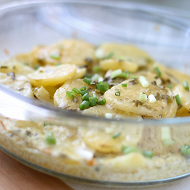 Картофель под сыром