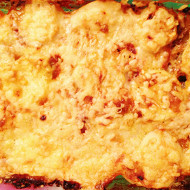 Картофельная запеканка с мясом и сладким луком