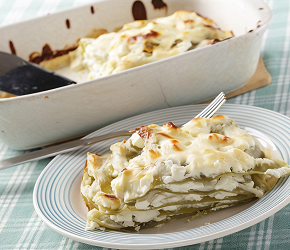Фотография рецепта Запеканка из пасты с тремя сырами