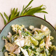 Куриный салат с мацони