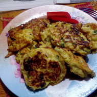 Легкие кабачковые оладьи