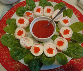 Фотография рецепта Быстрая закуска из трёх продуктов