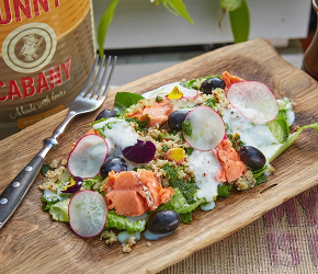 Фотография рецепта Летний салат с неркой от Funny Cabany