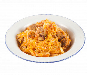 Фотография рецепта Капустная солянка с мясом