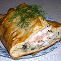 Фотография рецепта Рыбная кулебяка автор Тоджиро