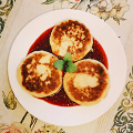 Фотография рецепта Сырники с кукурузной мукой и вареньем автор moi_natali