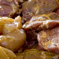 Фотография рецепта Чесночно-горчичный маринад для мяса и сыра на гриле автор Ольга Худина
