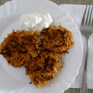 Морковные котлеты с мюсли