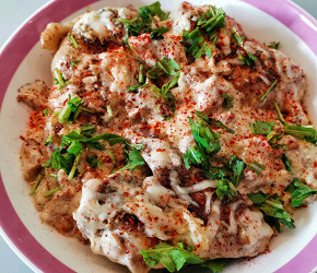 Фотография рецепта Курица с лисичками на сковороде