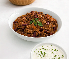 Фотография рецепта Мясной фарш с чили