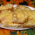 Фотография рецепта Курица по-французски с помидорами автор Евгения Ермаченко