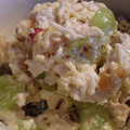 Фотография рецепта Салат с курицей, сыром и виноградом автор Александр Владимирович