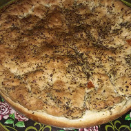 Быстрый пирог с адыгейским сыром и брынзой