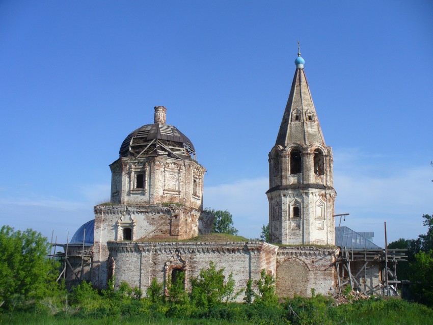 Кулаево. Церковь Креста Господня Татарстан 1735 Кулаево.