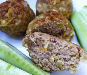 Фотография рецепта Котлеты с пекинской капустой