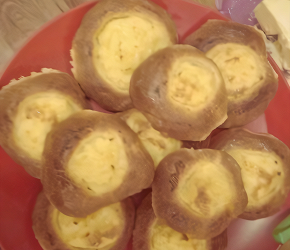 Фотография рецепта Шанежки с картофелем