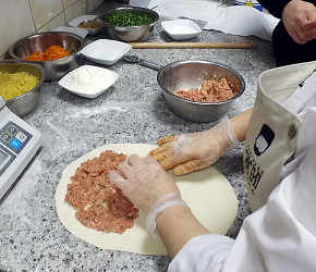 Фотография рецепта Чуду (дагестанские лепешки)