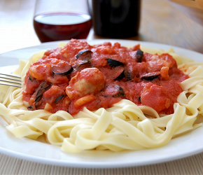 Фотография рецепта Соус с оливками и шерри