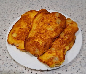 Фотография рецепта Отбивная из свинины в кляре из лука