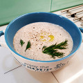 Фотография рецепта Грибной крем-суп на курином бульоне автор Лоскутова Марианна
