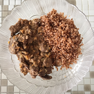 Куриные сердечки в сливочном соусе