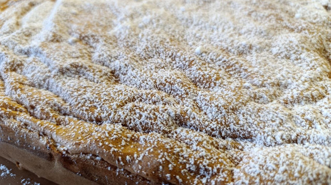 Фото шага рецепта Пирог с яблоками и изюмом 190610 шаг 21