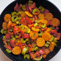 Фотография рецепта Теплый салат из киноа автор Salatshop