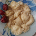 Фотография рецепта Вареники с творогом и клубникой автор Светлана Карпушина