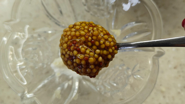 Фото шага рецепта Салат с курицей, печеными баклажанами, перцем и руколой 175489 шаг 12