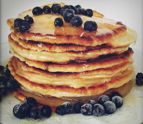 Фотография рецепта Настоящие американские панкейки (American pancakes)