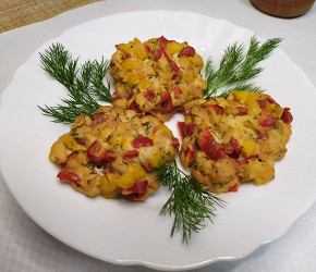 Фотография рецепта Рубленые котлеты из куриной грудки