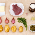 Фотография рецепта Бефстроганов с каперсами автор ШЕФМАРКЕТ