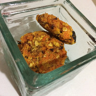Морковное печенье с овсяными хлопьями