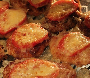 Фотография рецепта Котлеты из индейки с сыром