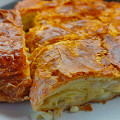 Фотография рецепта Рулет с луком сыром и яйцом автор Алёна Казавчинская
