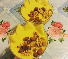 Фотография рецепта Ананасовый смузи