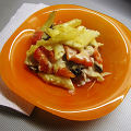 Фотография рецепта Паста с курицей, грибами, помидорами и сливками автор Светлана Горелова