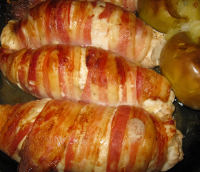 Фотография рецепта Куриные грудки  фаршированные сыром