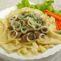 Фотография рецепта Бешбармак на мясном бульоне автор Александр Журавлев