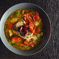 Фотография рецепта Суп с рулькой автор География на вкус с Никой Ганич