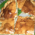 Фотография рецепта Мясной пирог с картофелем на кефирном тесте автор Nurziya Askhadbekova